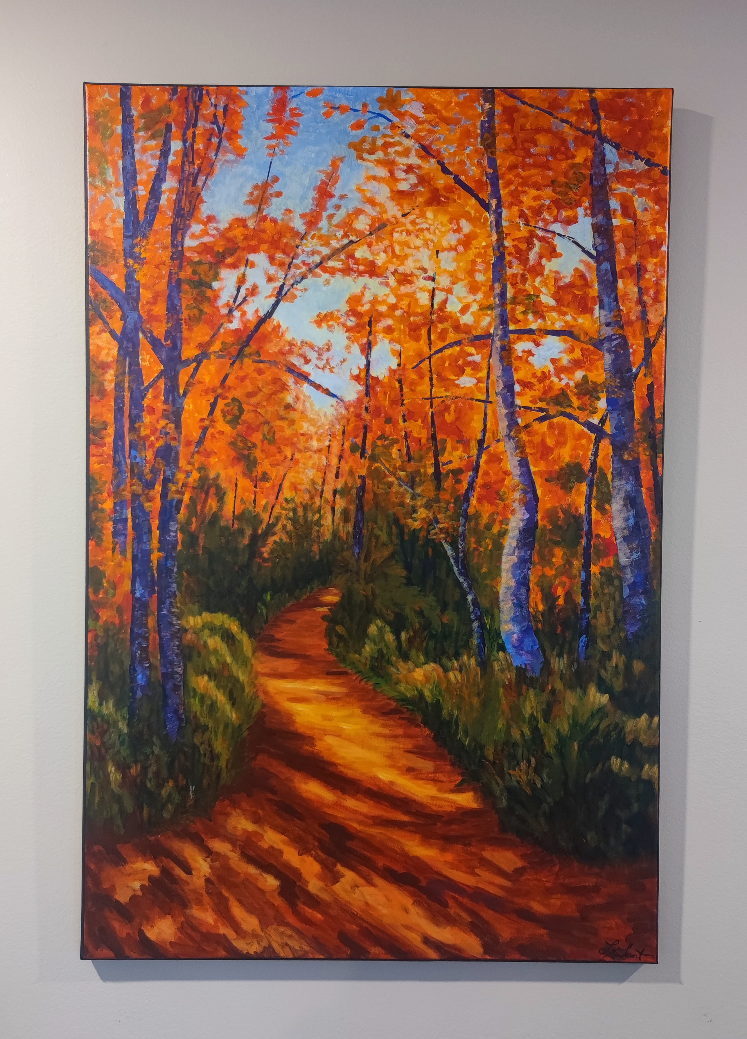 Where the Path Turns Gold